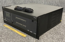 Crestron DM-MD8X8 Digital Media Switcher w/ 10x Input Card Modules  Power Cord