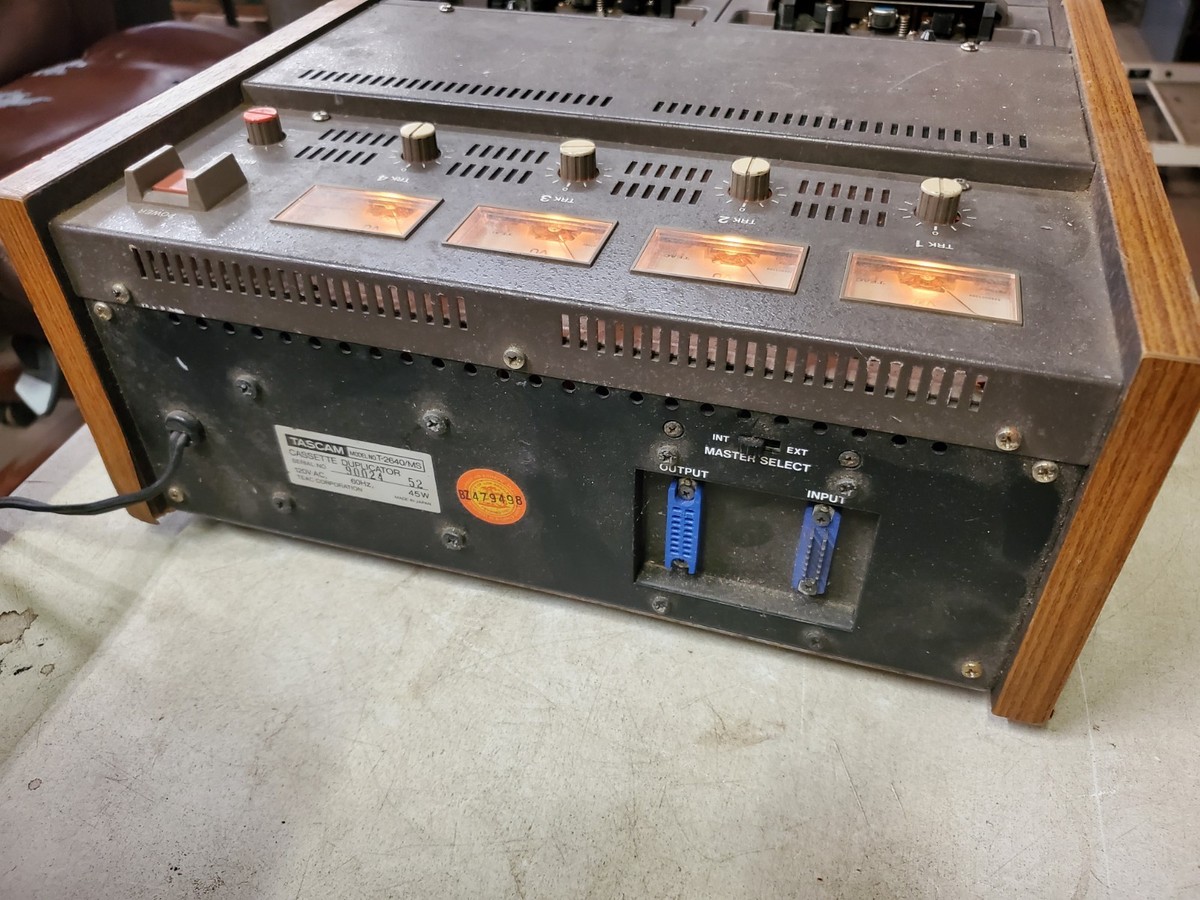Tascam T-2640/MS Master Slave Cassette Duplicator for Parts or