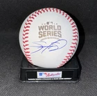 SAMMY SOSA signed auto 2016 World Series Baseball CHICAGO CUBS w/ COA BECKETT