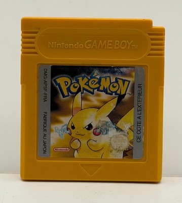 Nintendo Game Boy Spiel Pokemon Gelb - auf französisch - DMG-APSF-FRA