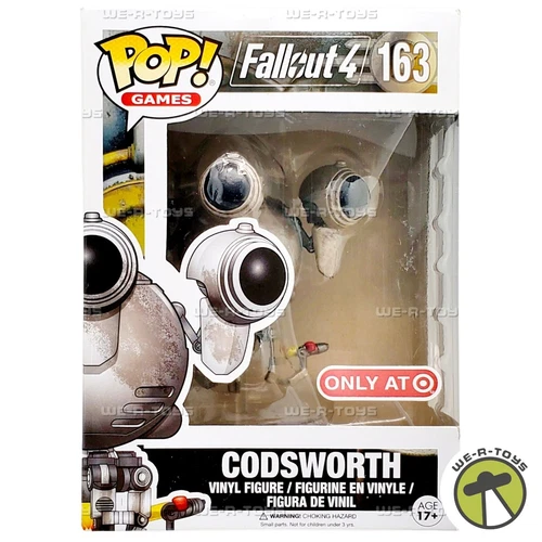 Funko POP Games Fallout 4 Codsworth with Battle Damage 163 Vinyl Figure