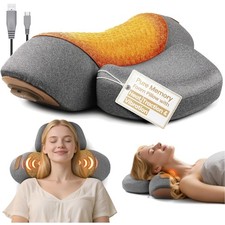 3-in-1 , Neck Massager for Pain Relief Deep Tissue, Massage Pillow with Heat,...