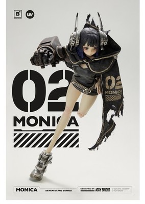 underverse　monica 1/6 フィギュア Acky Bright Seven Stars Series No. 2 Monica 1/6 Scale Action Figure