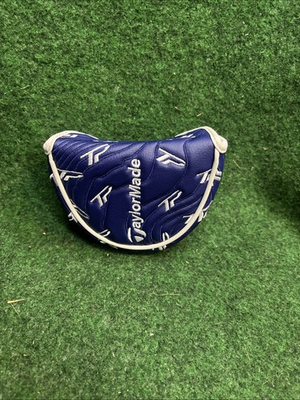 #ad TaylorMade TP Collection Hydro Blast Mallet Putter Cover Blue White $20.99