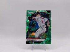 2025 Panini Prizm #31 Bronson Arroyo Green Ice Prizms