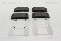Triscan Bremsbelagsatz Scheibenbremse 8110 29072 FüR Seat Ibiza Skoda VW Cordoba