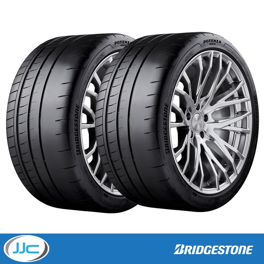 2 x 225/45R17 94Y XL Bridgestone Potenza Race Tyre, 2254517 - Extra Load (New)