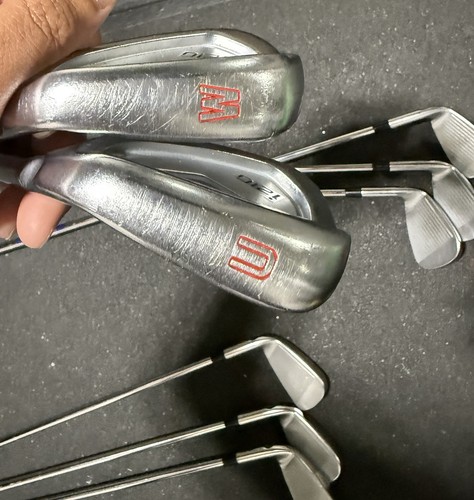 Ping i210 iron set 4-U, black dot, AWT 2.0 stiff. - Picture 2 of 10