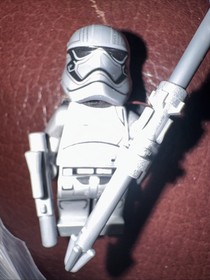 LEGO Star Wars Captain Phasma Minifigure sw0684 75103 First Order Transporter