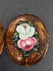 Micro Mosaic Goldstone Italy Antique Grand Tour Unmounted 2 Aventurine Glass — photo 4
