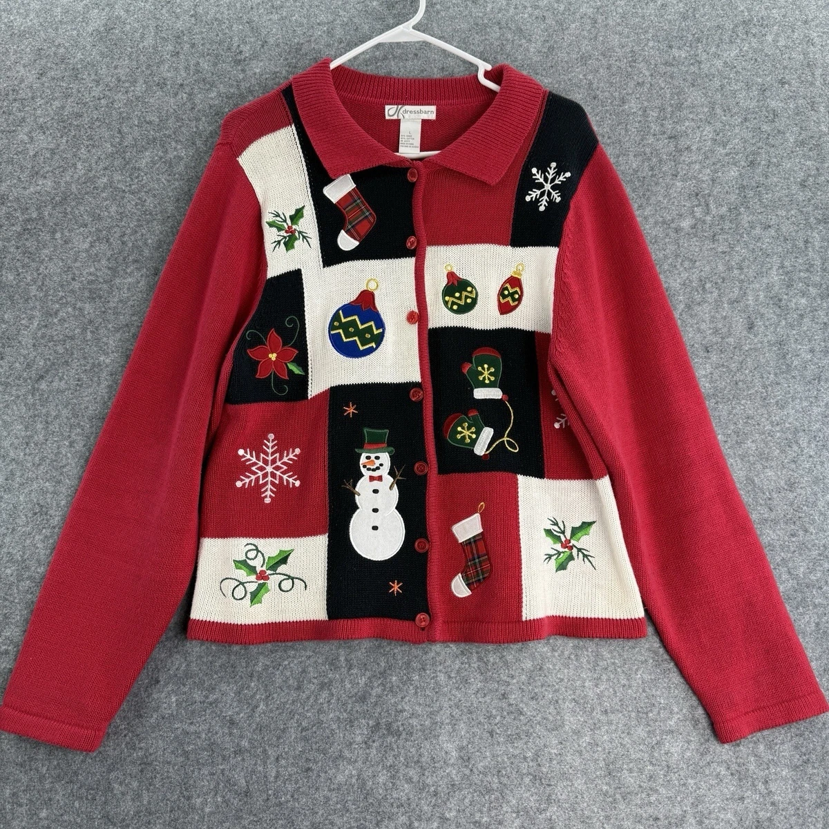 Dressbarn Christmas Sweaters for Women for sale | eBay