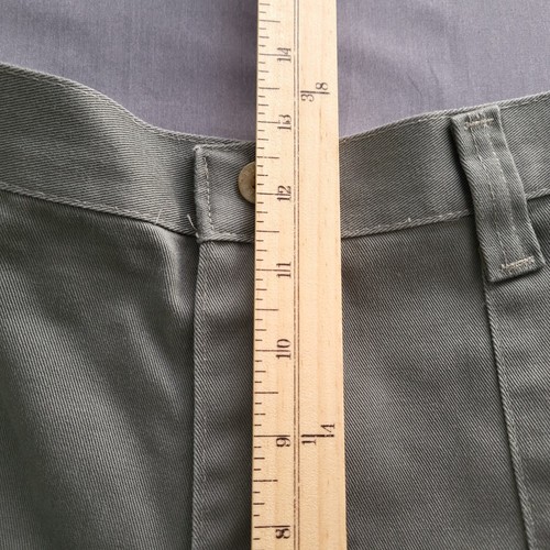 Riders Shorts Womens Size 12 M High Rise Casuals Chino 4" Inseam Twill Green - Picture 7 of 12