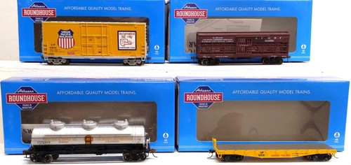 Coches de carga Roundhouse surtidos escala HO: 8518, 518131, 50531, 52558 [4] LN/caja | Zustand: Used