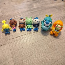 Octonauts Toy Lot Barnacles Kwazii Tweak Peso Shellington Tunip Figures Gup V H