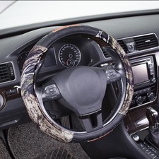 Mossy Oak 1pc Heavy Duty Truck Steering Wheel Cover Camo Green - Universal Fit Mossy Oak 1pc Heavy Duty Truck Steering Wheel Cover Camo Green - Universal Fit