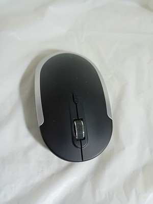 iClever MW156 IC-GK08 Wireless Mouse 2.4GHz USB Receiver Black Silver Optical
