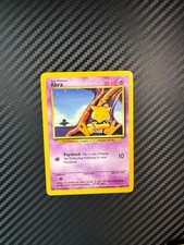 Abra 43/102 Common Base Set Unlimited Pokemon Lightly Played-