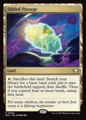 Fabled Passage 60 R Normal EOC MTG NM