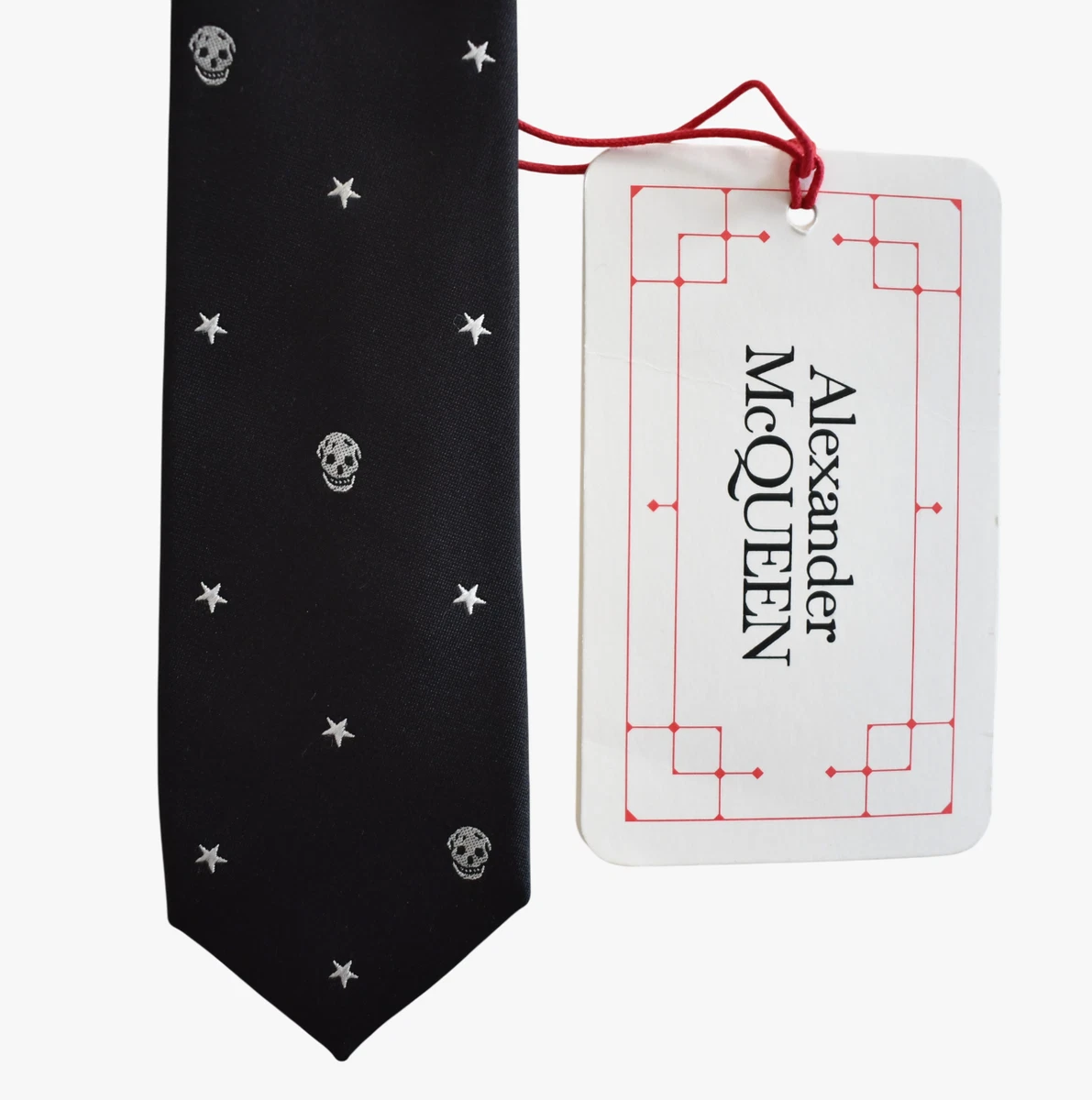 Alexander McQueen Black 100% Silk Ties for Men for sale | eBay