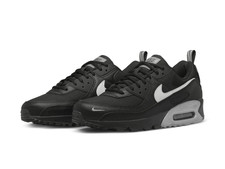 Nike Air Max 90 Black Metallic Silver scarpe sneaker 38.5 US 7.5 WMNS DX8969-001