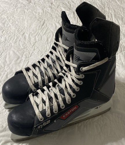 Easton BLADZ SYS2 Synergy Ice Hockey Skates Carbon Steel Men's Size 12