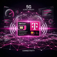 T-Mobile 5G/4G Unlimited Everything Plan 30/mo, Data, Call, Text, Hotspot
