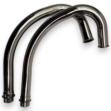 Honda CB250 / CB350 (K4 -1972) - Front Down Pipes - Chrome