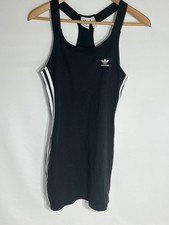 Adidas T-Shirt Dress Adicolor Classic | Ladies | Black/White | Size 6 |