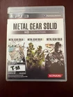 Metal Gear Solid HD Collection (Sony PlayStation 3, 2011) Complete CIB