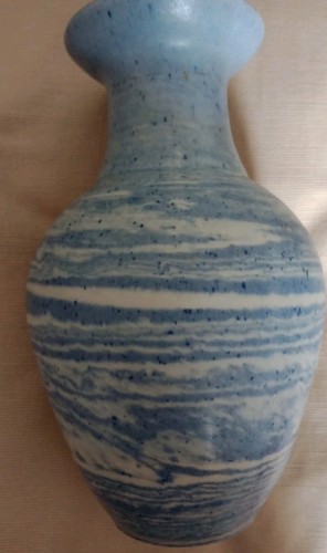 Stoneware Seaton Pottery Agateware Vase By John Hilder . - Picture 2 of 5