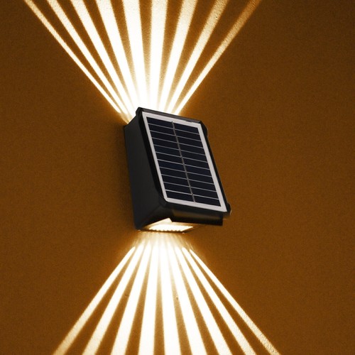 2-8x RGB/CCT LED luces solares lámpara de valla lámparas de pared lámpara de jardín lámpara de exterior - Imagen 8 de 19