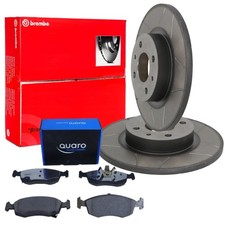 BREMBO SPORT Bremsscheiben 257mm + CERAMIC Beläge Vorne für FIAT 500 PANDA 312