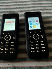 2 x Ascom i63 Messenger Phone ~ And 1x Desktop Charger