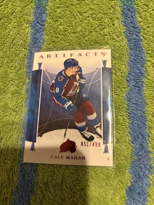 2022 - 2023 Upper Deck Artifacts Cale Makar /499 Avalanche #55 Hockey Card
