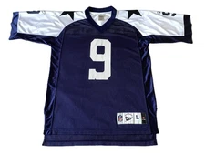 Reebok Throwbacks - Men's Large NFL Dallas Cowboys #9 Tony Romo Vintage Jersey