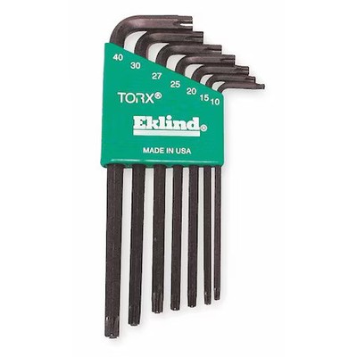 Eklind 10707 7 Piece Torx? L-Shape Torx? Key Set, 10707