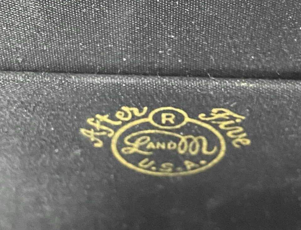 Vintage Black Gold And Crystal Evening Purse - Image 4 of 4