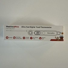 ThermoPro Digital Food Thermometer Ultra Fast TP-03B Meat Probe Backlight LCD