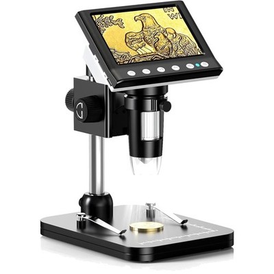 Professional Coin Microscope 4.3'' IPS Display & 1000X Magnification Experience