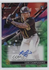 2021 Topps Finest Green Wave Refractor 93/99 Luis Campusano #FA-LC Auto 06yt