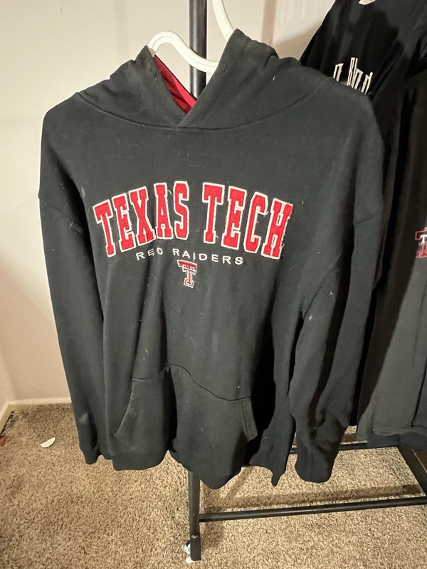 Colosseum Athletics Texas Tech Red Raiders Sweatshirt XL Black Red
