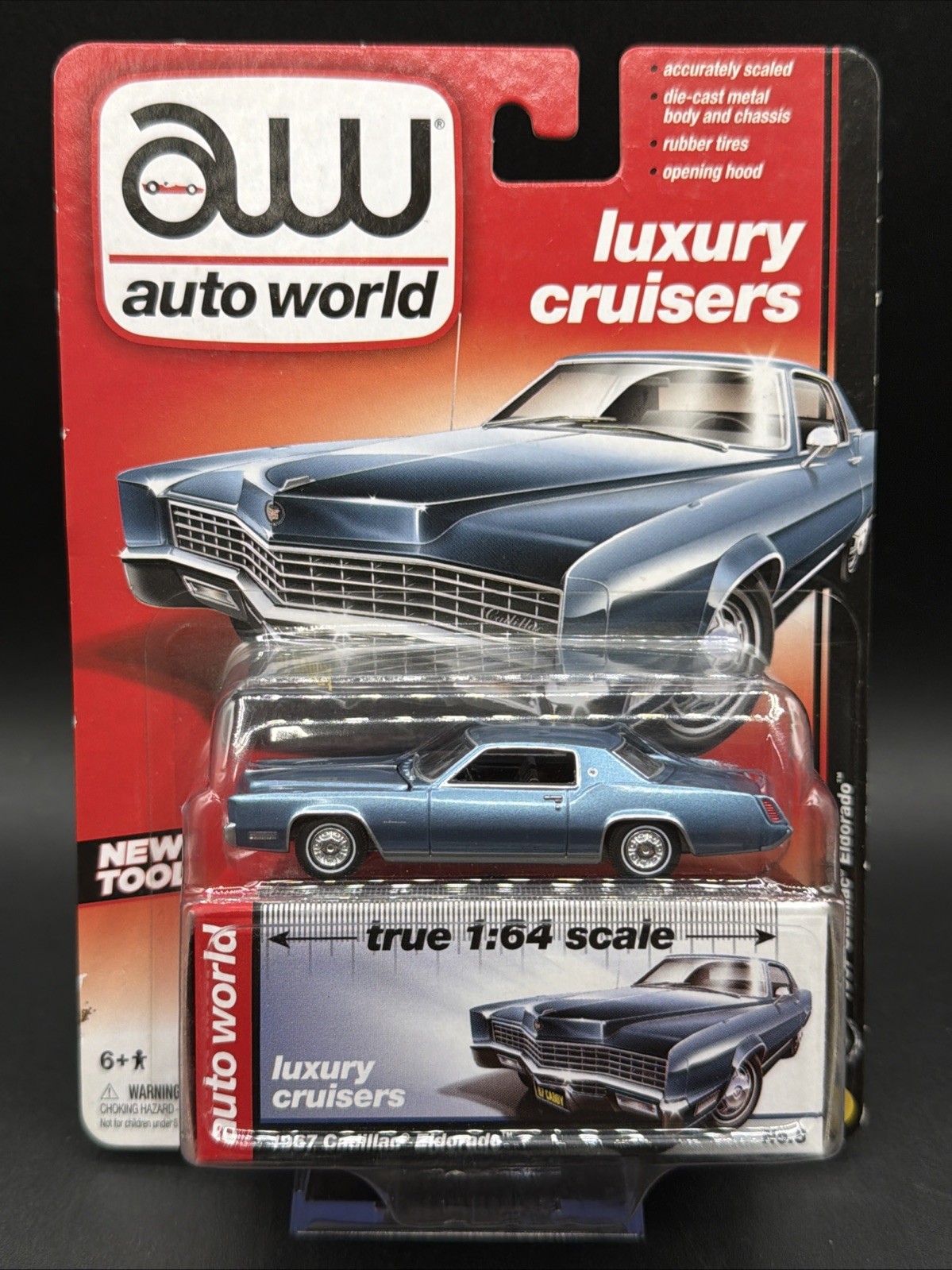 2013 Auto World Luxury Cruisers 1967 CADILLAC ELDORADO blue no 5 very nice