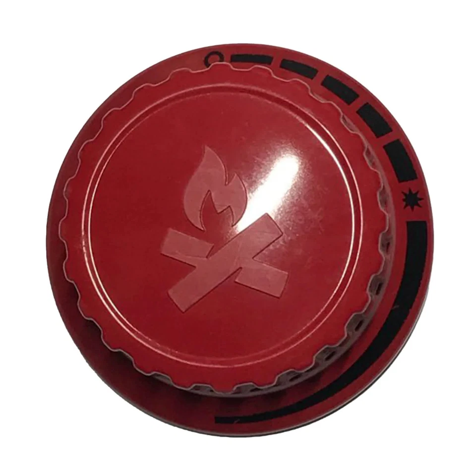 Camp Chef Red Control Knob For Outdoor Cooking Gas Stoves: PRO-1
