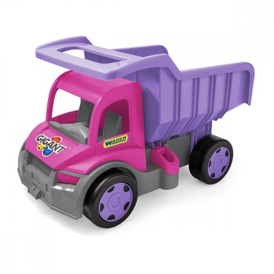 5900694650268 Vehicle Giant dump truck pink and purple Wader UK
