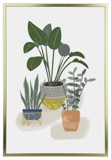 Mainstays 24x36 Thin Flat Gold Poster Frame