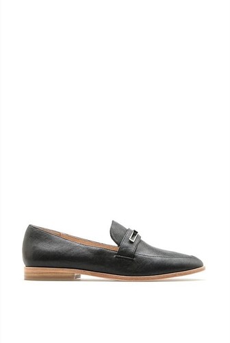 Country Road Katrina Leather Loafers Flats Shoes Size 40 Black BNWT NEW RRP$179 - Picture 3 of 10