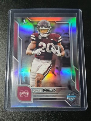 Johnnie Daniels - Bowman University 2025 - Mississippi State - 1st - Refractor 