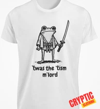 Twas The Tism My Lord T SHIRT Funny Autism Awareness MEME Autistic Joke GIFT TEE