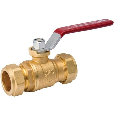 #ad B amp; K 107 023NL Ball Valve 1 2 in Connection Compression 200 psi Pressure Ma $26.80