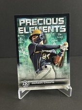 2023 Topps Bowman Platinum Baseball Jackson Chourio Precious Elements Brewers